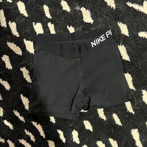 Nike Women's Black Athletic Shorts